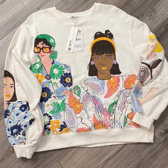 Zara Sweaters - ZARA SWEATSHIRT